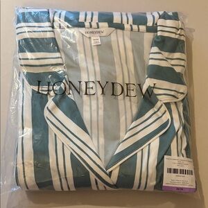Honeydew Striped PJ Set